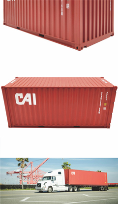 CAI集装箱模型 1:20比例的精致纪念品与定制选择