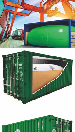 海艺坊液袋模型工厂 GFL液袋包装1:20礼品模型与集装箱展示